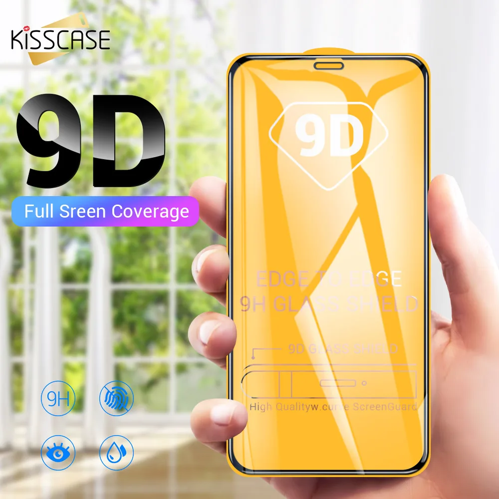 

KISSCASE Tempered Glass For Samsung Galaxy S10E M10 M20 M30 A30 A50 A70 A90 A7 A9 A6 Plus 2018 9D Screen Protector Film