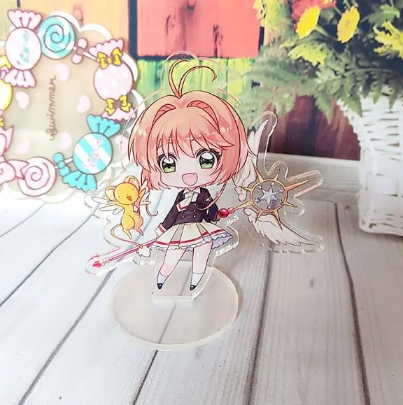 1 Pc Fashionable Anime Cardcaptor Sakura Acrylic Stand Model Toys Card Captor Sakura Action Figure Ornament Toy