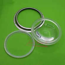 D100mm стеклянные линзы угол луча 120 градусов для Cree CXA3590 CXB3590 на светодиодных уличных высоких заливных ламп