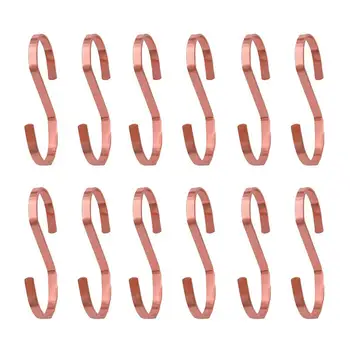 

15 Pcs Pratical Iron Hanger Display Hooks Metal Hook for Garden Home Supermarket