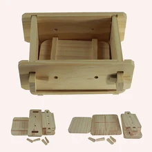 Пресс-коробка для ресторана, съемная деревянная кухня, маленький домашний производитель, аксессуары, инструменты, сделай сам, тофу, форма для приготовления пищи, ручная работа
