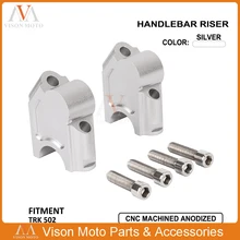 Руль из алюминиевого сплава Высота стояка ручка бар крепление зажим для Benelli TRK 502 TRK502