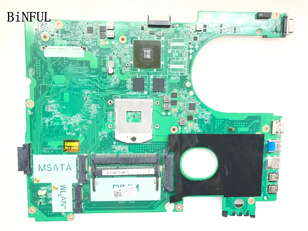 BiNFULSTOCK 100% протестированная CN-01040N 01040N основная плата для DELL INSPIRON 5720 GT630M 1 Гб |