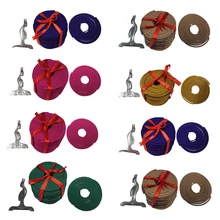 Коробка 60 мм настоящий Сандал Роза лаванда; Жасмин(3 часа) спиральные катушки благовония многоцветные