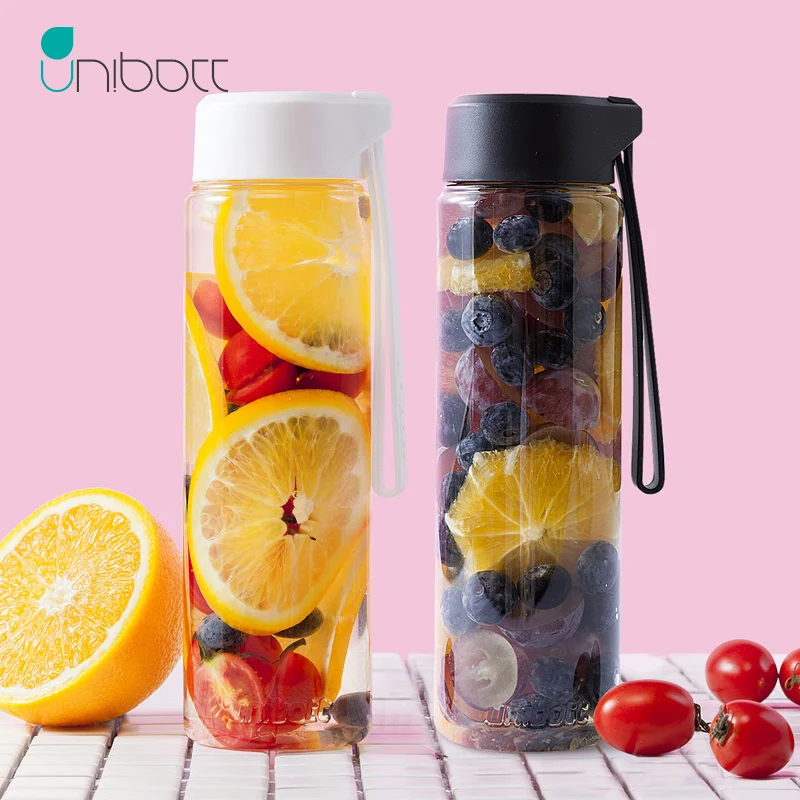 

Unibott Protein Shaker Portable Motion My Tritan Water Bottle Bpa Free Plastic Outdoor Sports Camping 500ml Kids Fruits Drink