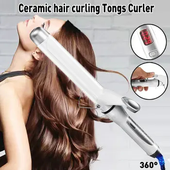 

9/13/22/25/28/32mm Professional Ceramic Hair Curler Curling Tongs Multifunctional LED Display Curl Irons Styling Tools