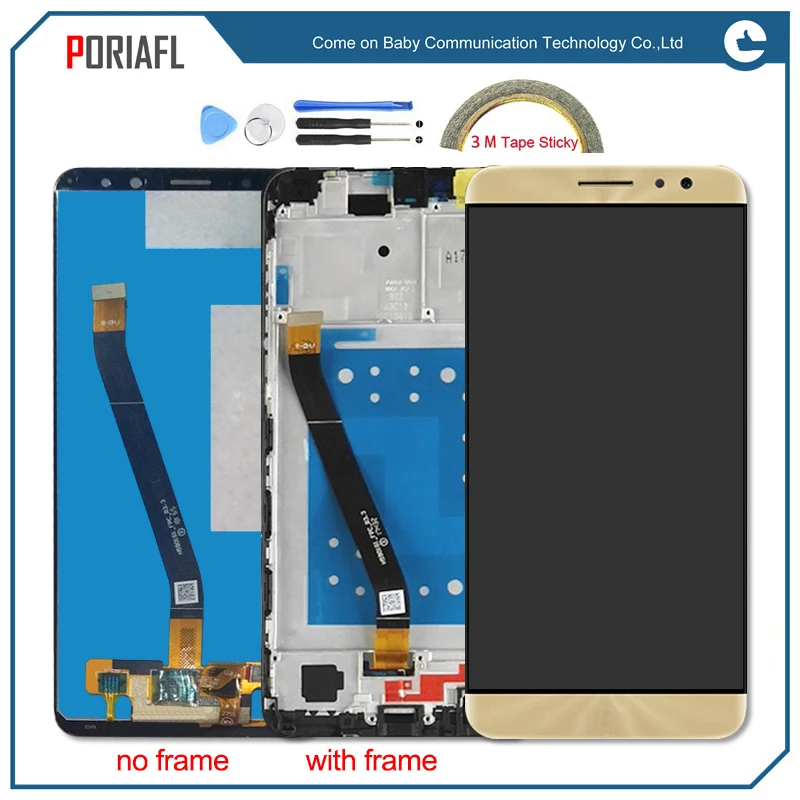 ЖК-дисплей 5 9 дюйма AAA + для Huawei G10 / plus дигитайзер сенсорного экрана в сборе