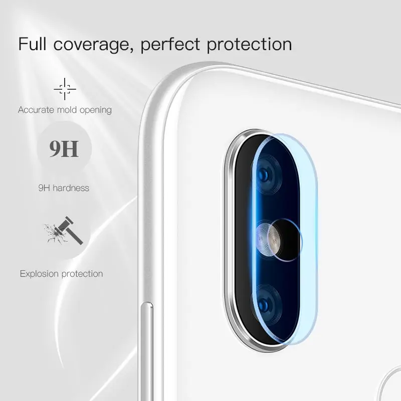 Объектив камеры закаленное стекло для Redmi Note 5 Pro 4X 6 Полное покрытие стеклянная