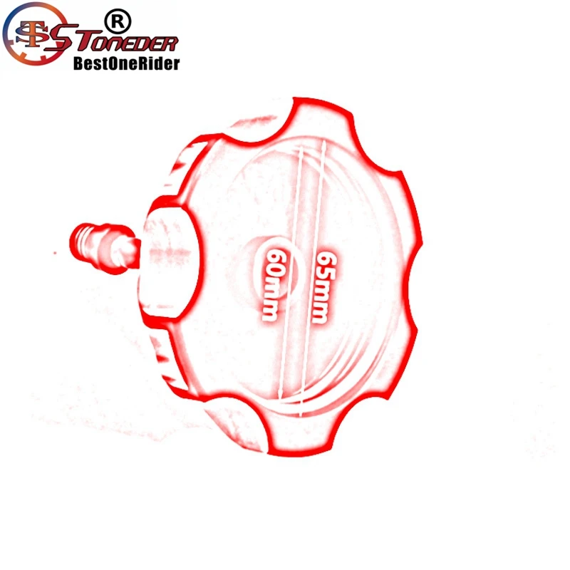 Алюминиевая крышка для бензобака STONEDER CNC Honda CRF 250R 250X TRX 450R CRF450R CRF450X 2004 2005 2006 2008