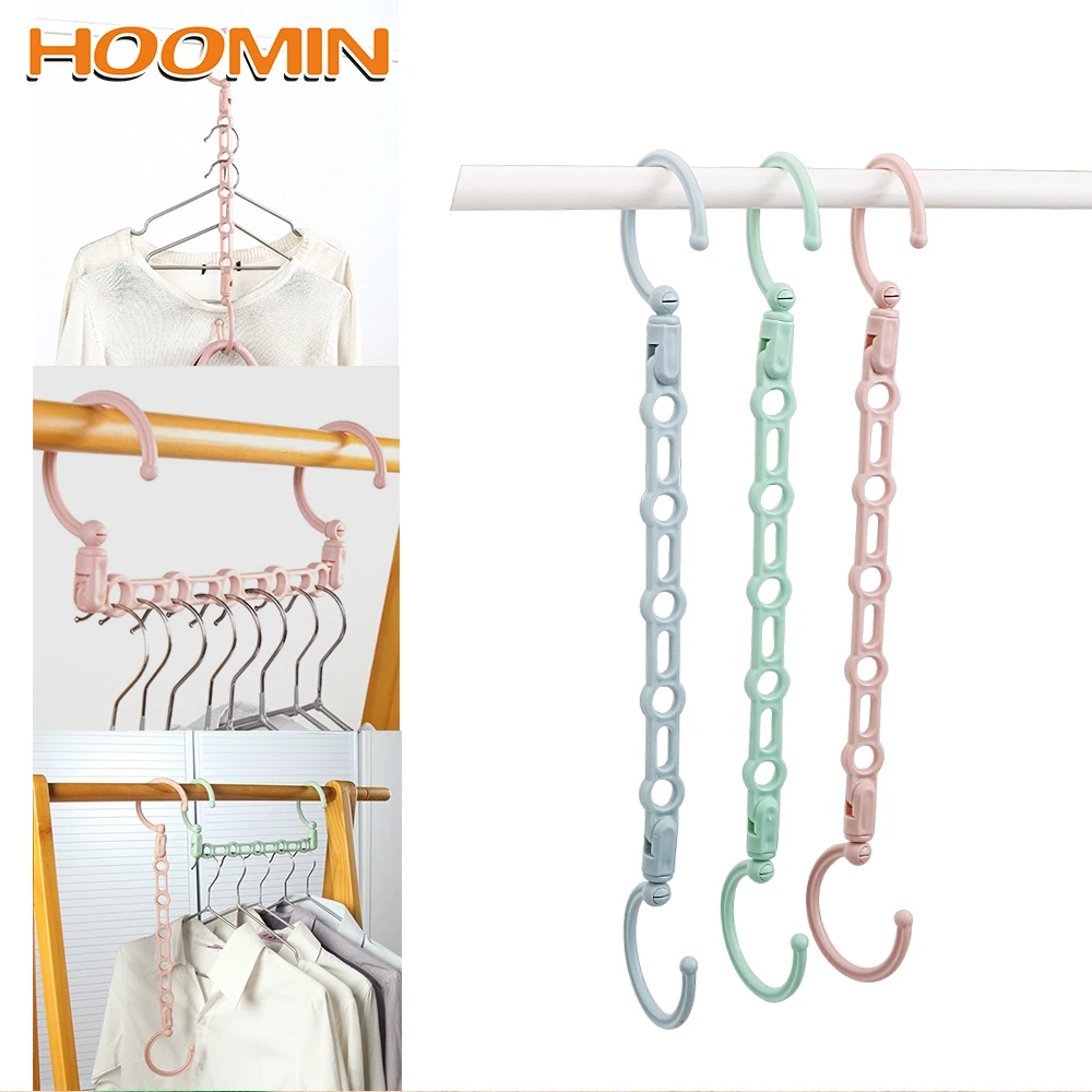 

Windproof Clothes Hanger Storage Racks Portable Multi-port Support Circle Clothes Drying Rack Scarf Hangers Travel Hanging Tool