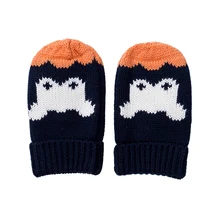 Новинка года; детские вязаные перчатки для маленьких мальчиков; варежки для девочки; теплые зимние милые аксессуары; милые подарки; модные; Лидер продаж