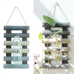 1 шт. подвесная лестница растения Украшенные настенные стеклянные вазы стеклянная ваза для дома сада офиса