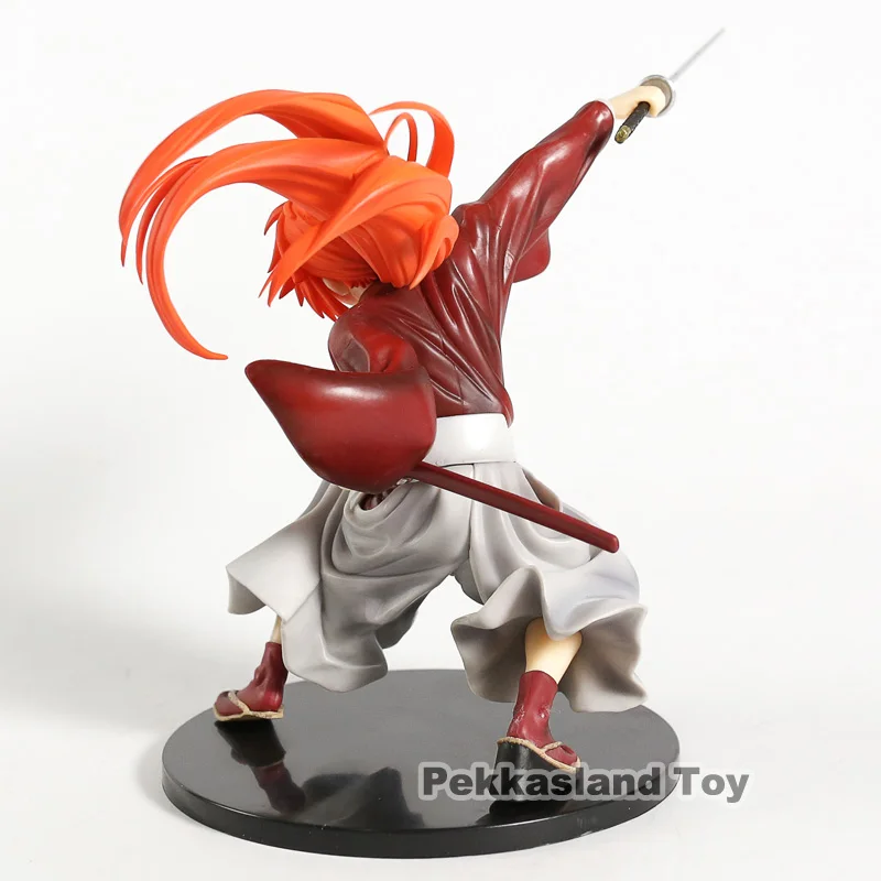 Аниме Rurouni Kenshin Himura ПВХ фигурка Коллекционная модель игрушки|Игровые фигурки и