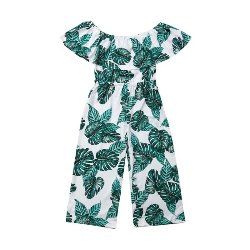 girls green jumpsuit