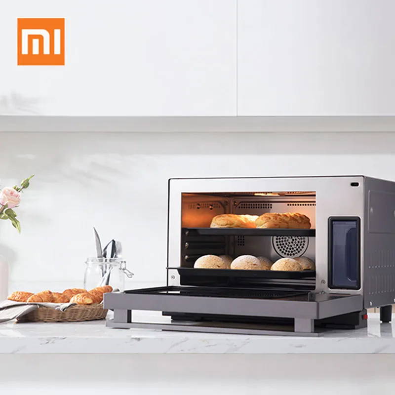 

Xiaomi VIOMI Electric Oven Steaming Machine 28L Household Countertop Pizza Meat Grill Baking Kitchen Appliances