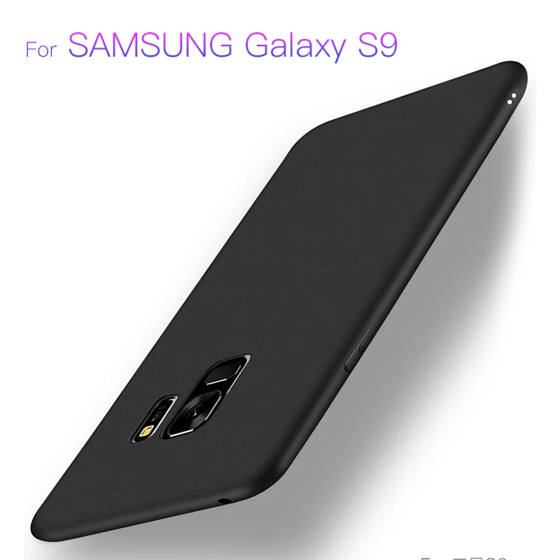 Чехол для телефона Samsung S9 S8 Plus S7 S6 Edge Note 8 9 ультратонкая Матовая Мягкая силиконовая