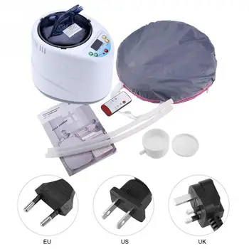 

New 2L Intelligent Sauna Steamer Pot Machine Home Personal Spa Indoor Body Slimming Therapy Calories Burned