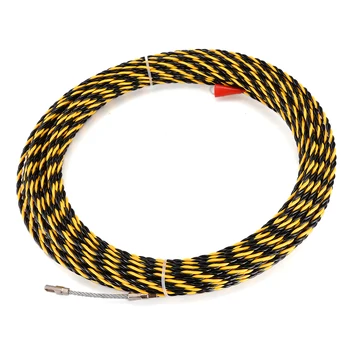 

New Glass fiber nylon 6.5mm*30m Tape Cable Push Puller Conduit Snake Cable Rodder Tape Wire Guide Threading Aid Tool