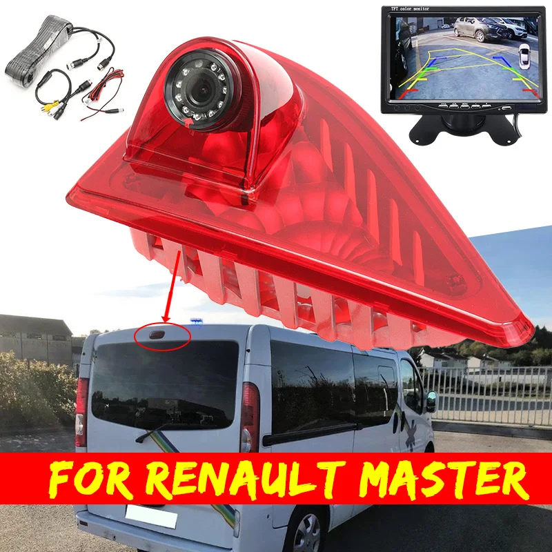 Car Brake Light Rear View Reverse Backup font b Camera b font 3RD Night Vision For