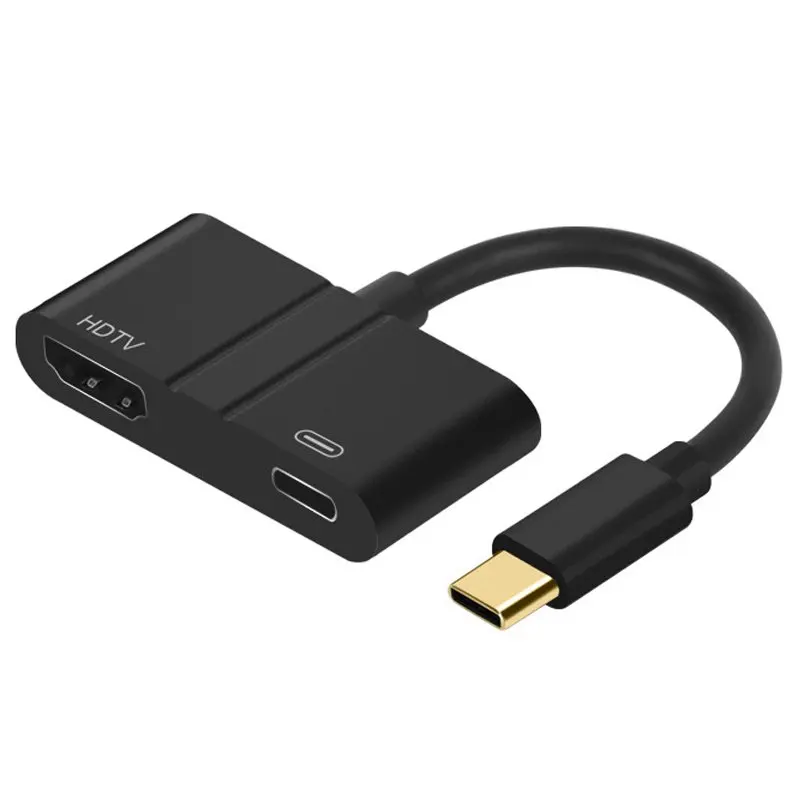 

Type-c to hdmi converter usb-c to transfer TV projector line External large screen HD line 4K 60hz 12.8*5.1cm