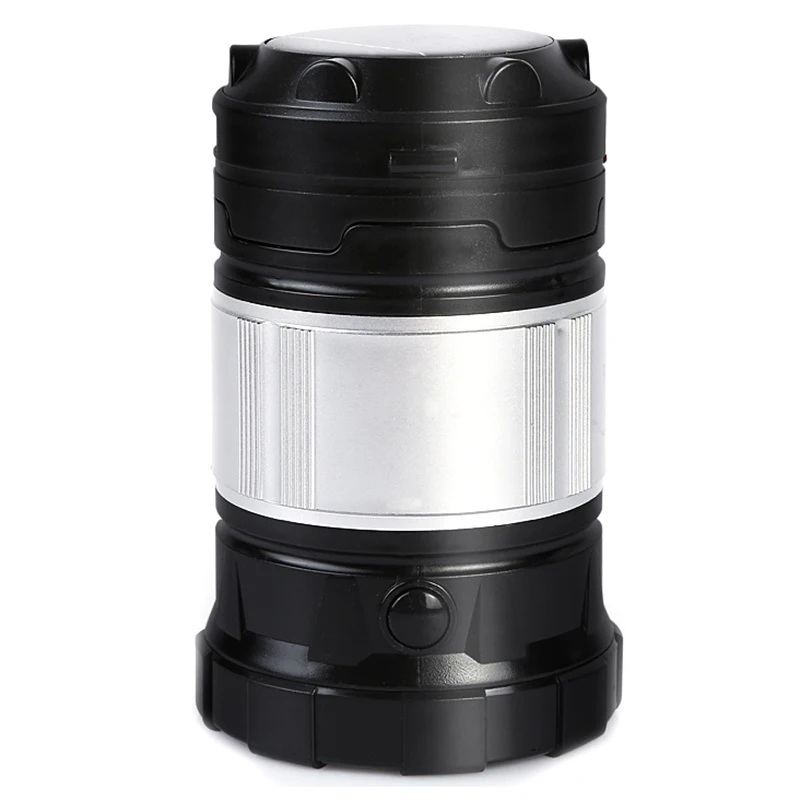 Us Plug Portable Lantern Led Solar Powered Camping Tent Light Outdoor Collapsible Lamp Rechargeable Flashlight Torch For Campi | Спорт и