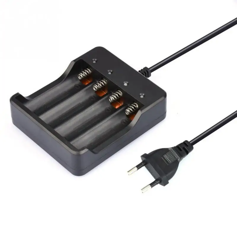 

new sales US/EU Battery Charger For 4.2V 18650 Li-ion Rechargeable Battery