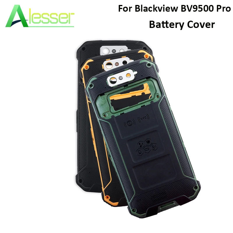 

Alesser For Blackview BV9500 Pro Battery Cover With Radiating Film Replacement Ultra Slim Protective For Blackview BV9500 Pro