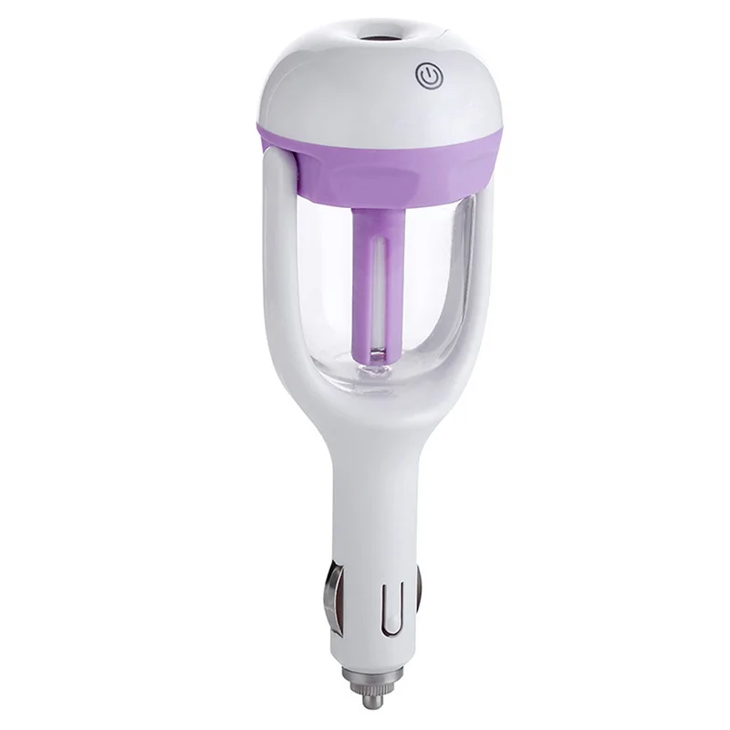 

Auto Mini Car Humidifier Air Purifier Freshener Travel Car Portable Purple