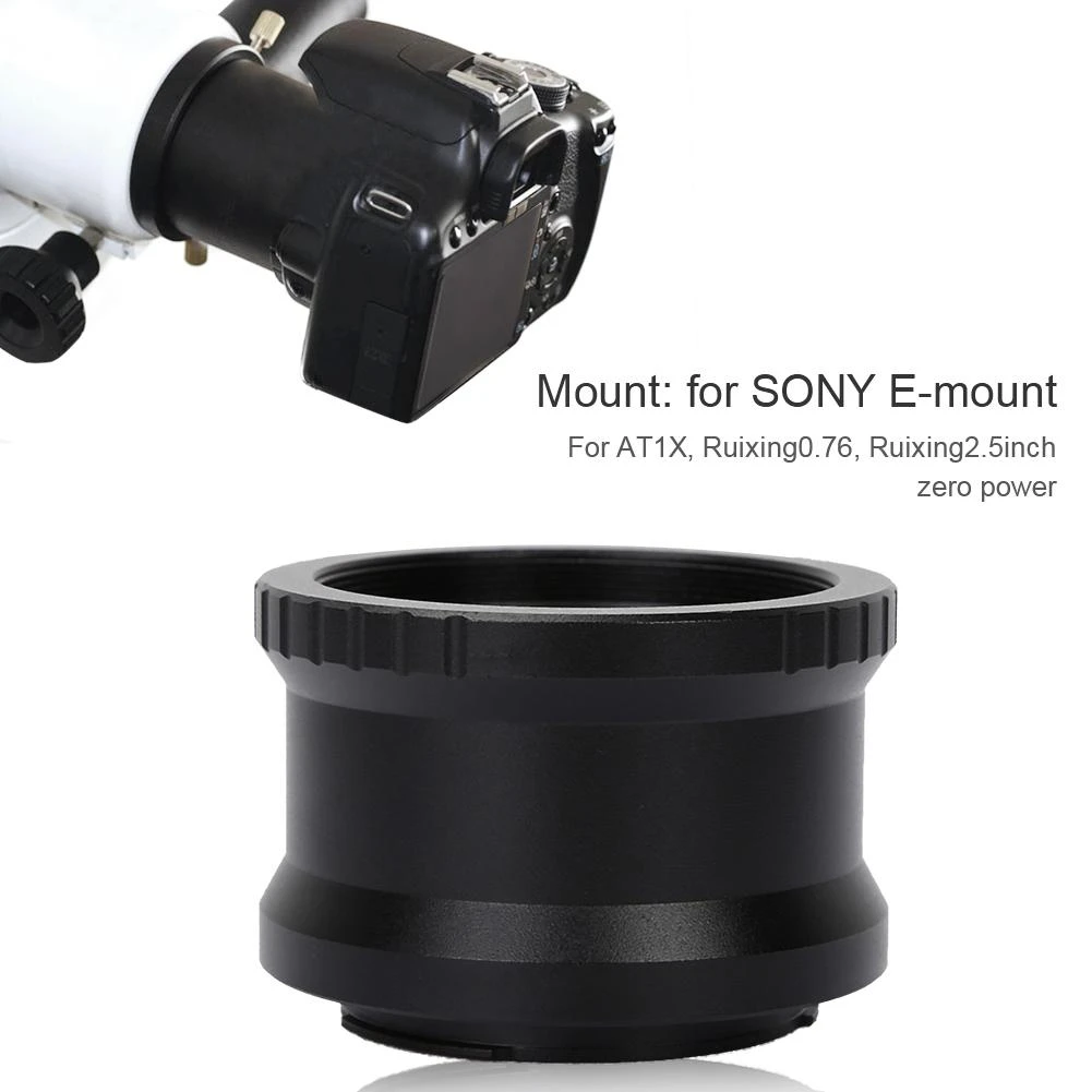 Telescope Ring for Sony NEX Cameras Adapter M48*0.75mm for A7 A7S A7R Ar7II  cameras Lens Adapter (48mm for NEX)|Lens Adapter| - AliExpress