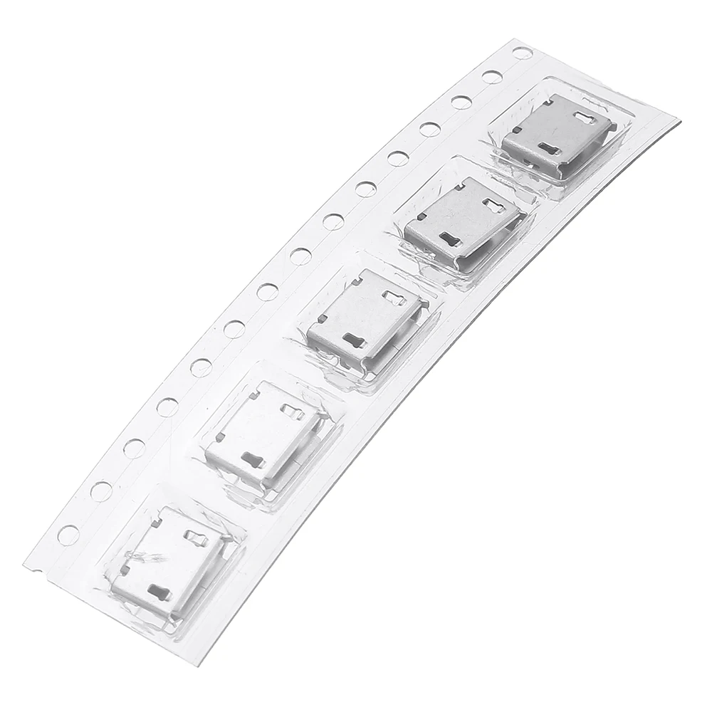 5 шт. Micro USB Type AB гнездо 180 DIP 5Pin разъем для пайки SMT|Корпуса и детали| |