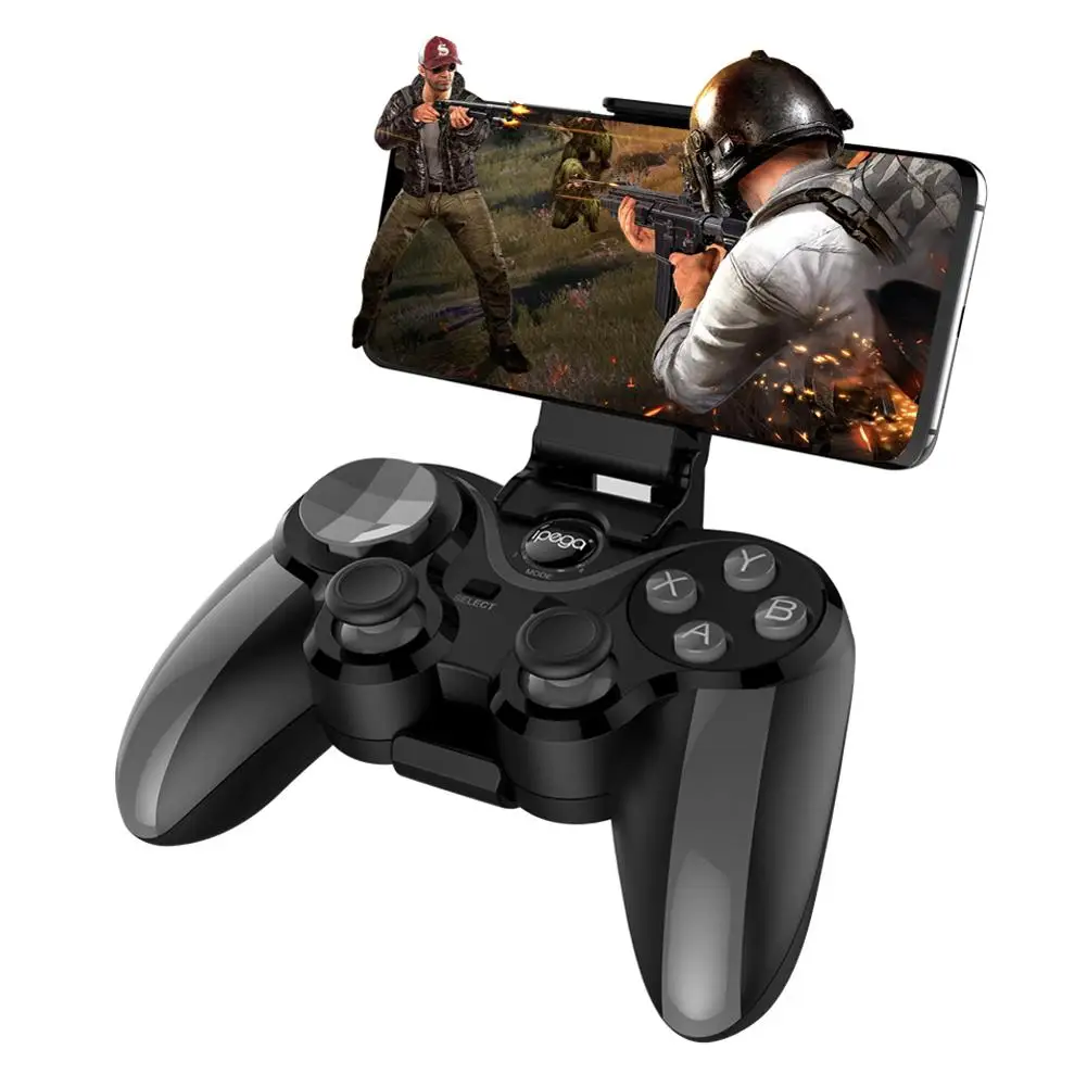 

New PG-9128 Wireless Bluetooth 4.0 Gamepad Double Vibrating With Display Game Console Joystick For IOS Android Gamepad