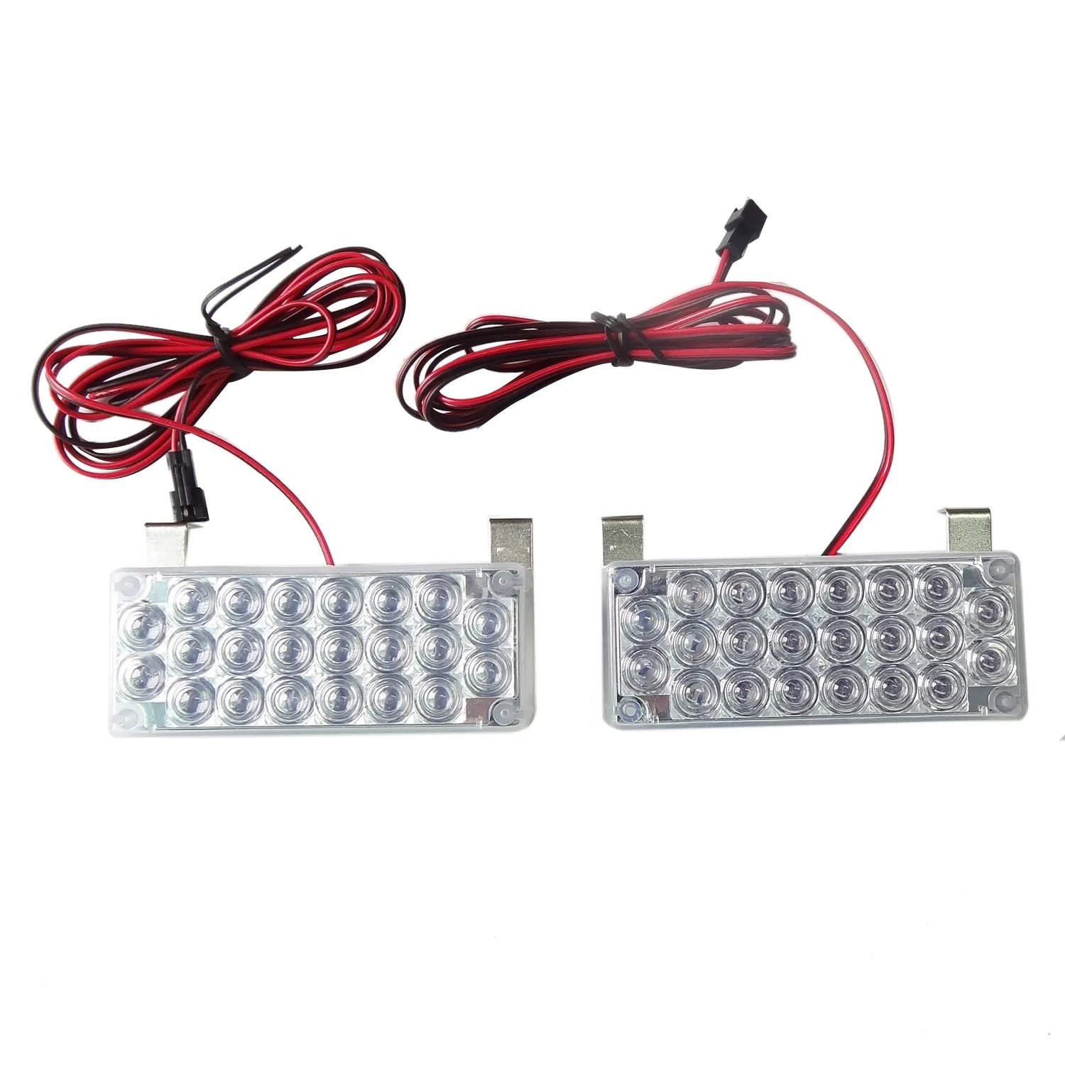 

Car And Motorcycle Clearing Warning One For Two Network Strobe Lights 2X22 44Led Strobe Lights