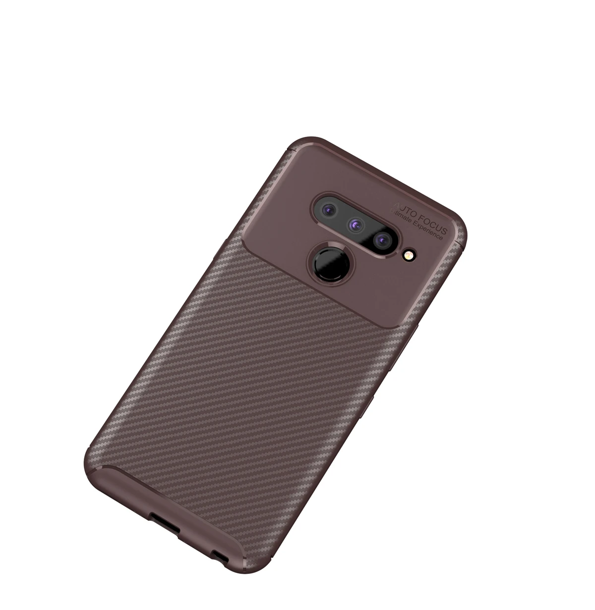 Fundas for LG V50 ThinQ 5G Dual Layer Hybrid Matte Armor Case Slim Thin Shockproof Soft TPU Rubber Carbon Fiber Back Capa Cover |