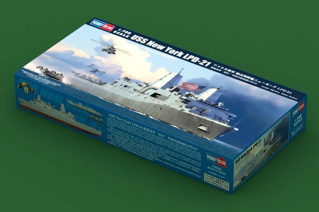 Модель Hobbyboss 1/700 83415 USS Нью-Йорк модель в комплекте | Игрушки и хобби