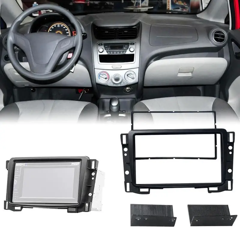 

1 Or 2 Din Car Stereo Radio Panel Panel Frame DVD Panel Audio Dash Mount Kit Adapter For Chevrolet Sail