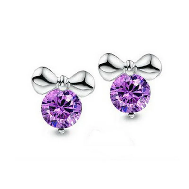 925 Sterling Silver Wholesale Mickey Stud Earrings
