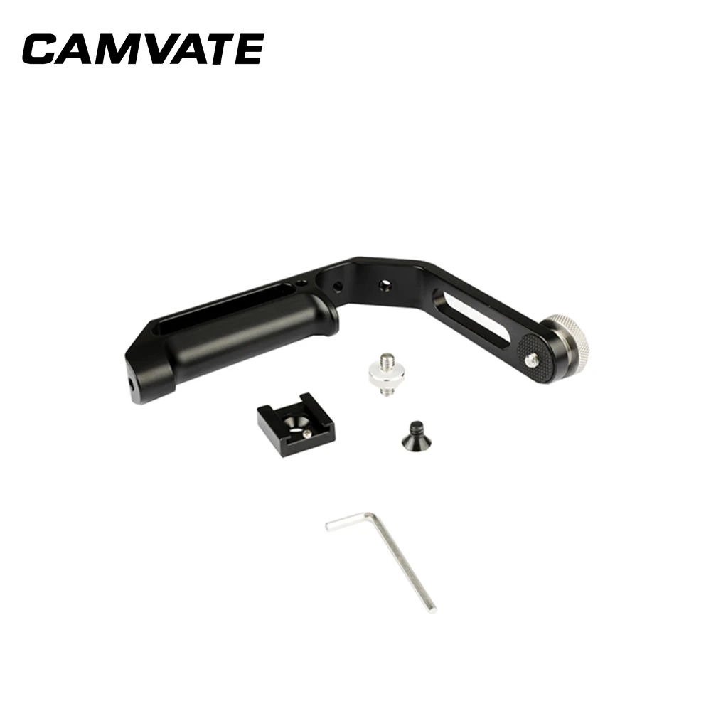 

CAMVATE Extension Mounting Bracket Hand Grip L Type For Stabilizer DJI Ronin S / Zhiyun Crane C2018