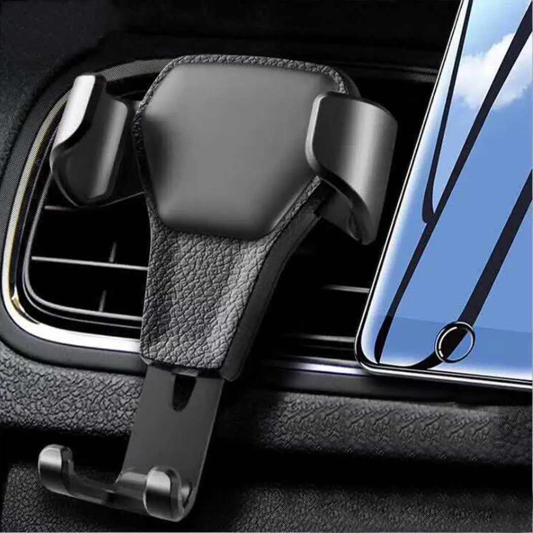 

General Car Phone Holder Air Vent Mount Clip Mobile Cell Phone Stand Holder for Phone in Car Gravity Smartphone Bracket Support