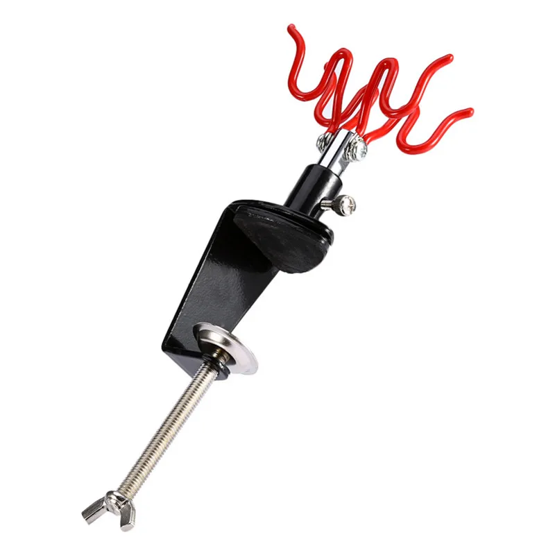 Airbrush Holder Clamp On Table Mount Hobby Kit Paint Spray Guns Kit Airbrush Hold Holderin