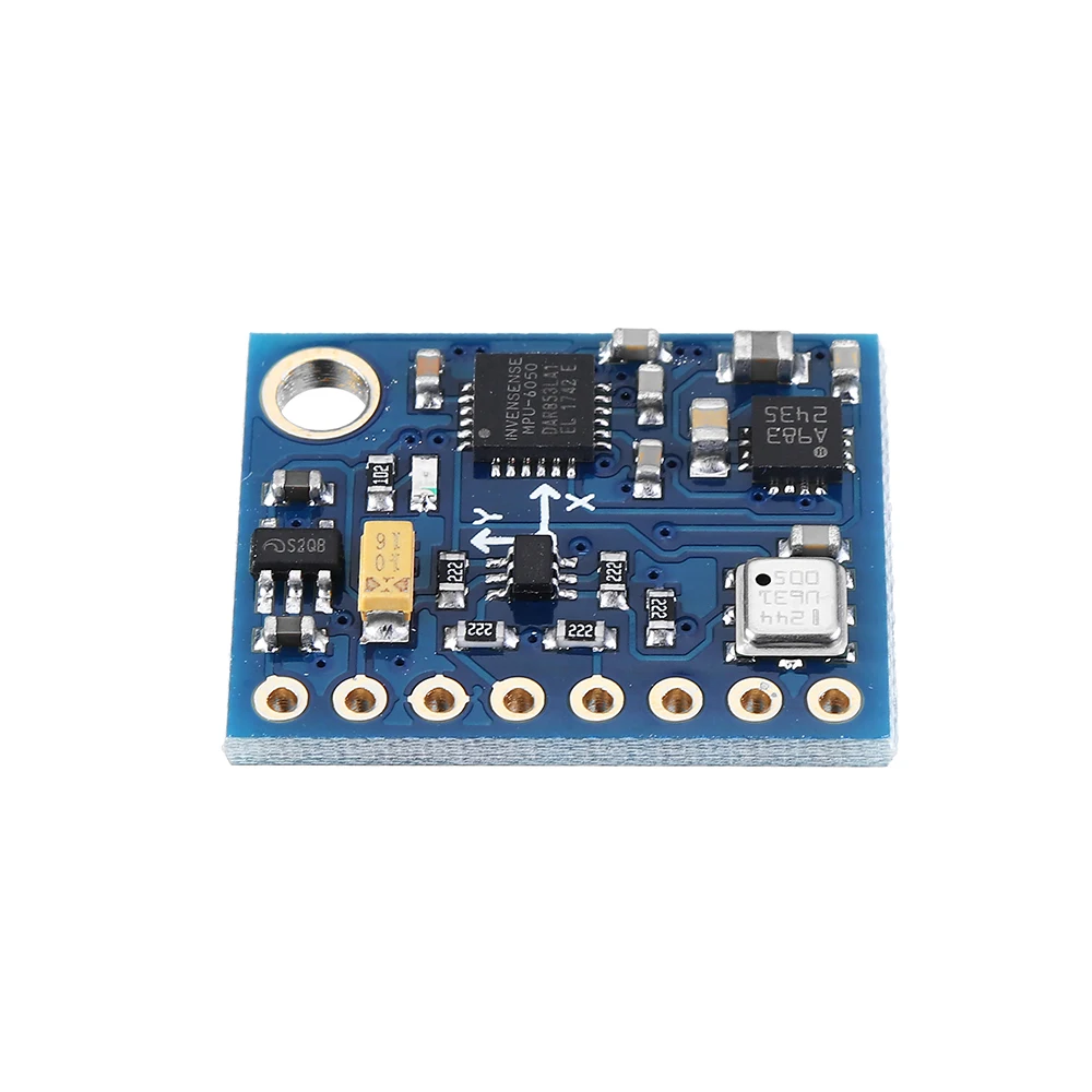 

5V MPU6050 HMC5883L BMP180 10DOF Sensor Module 3-axis Gyroscope Accelerometer For Arduino