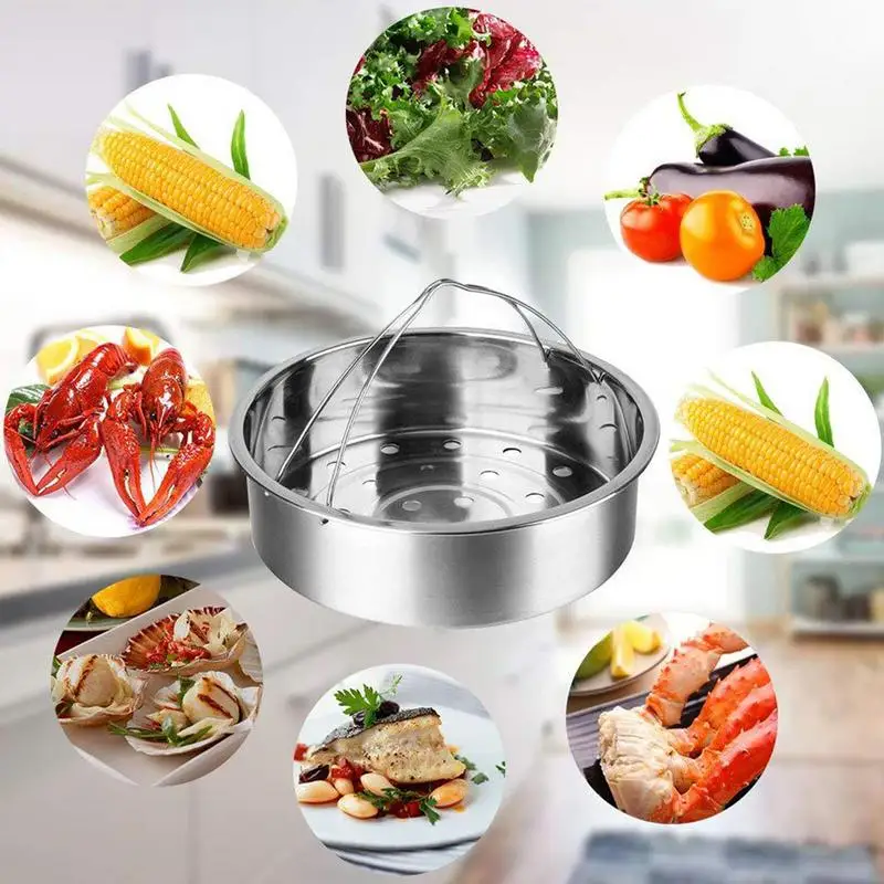 

Stainless Steel Split Detachable Steam Grid Steamer Set Pressure Cooker Peripheral Accessories Steamer Steamer Rack
