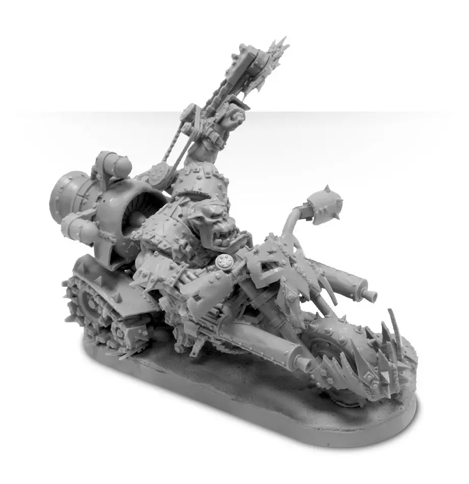 Орк Warboss НА Warbike |