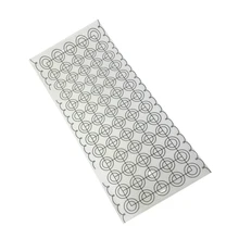 Силиконовый коврик для теста формы для выпечки 26X60 см Макарон 65 круги для выпечки духовка, макароны инструмент Противень кассетного коврик подкладка для торта