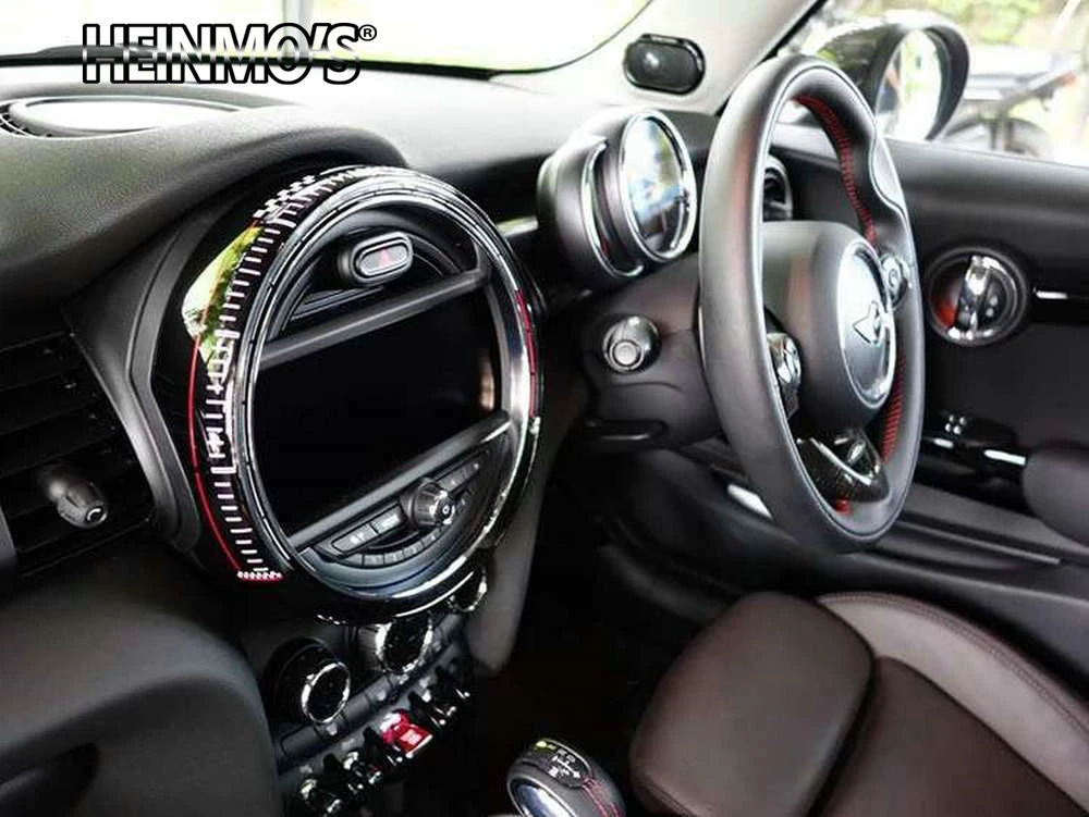 Декоративная рамка для экрана центральной консоли f57 JCW 8,8 дюйма для mini cooper f56 f55 JCW 6,5 дюйма