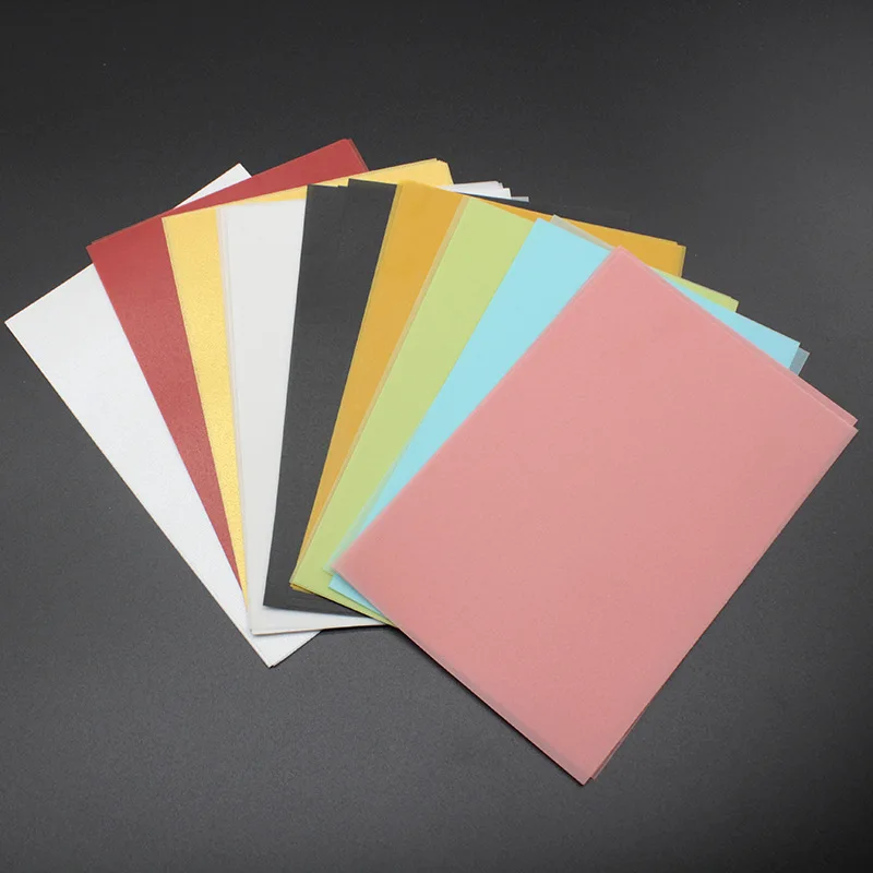 

50pcs/100pcs 15x10cm Coloured Translucent Tracing Papers for DIY rubber scrapbook Sewing Transfer Paper pattern making Paper