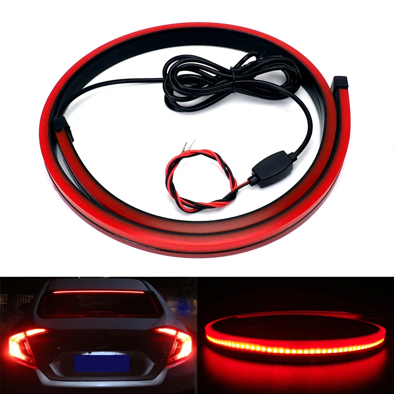 

1Pcs Car High Mount Brake Lights led Rear Tail Stop Safety lamp Car Third Brake Light Universal auto lamp car accessories