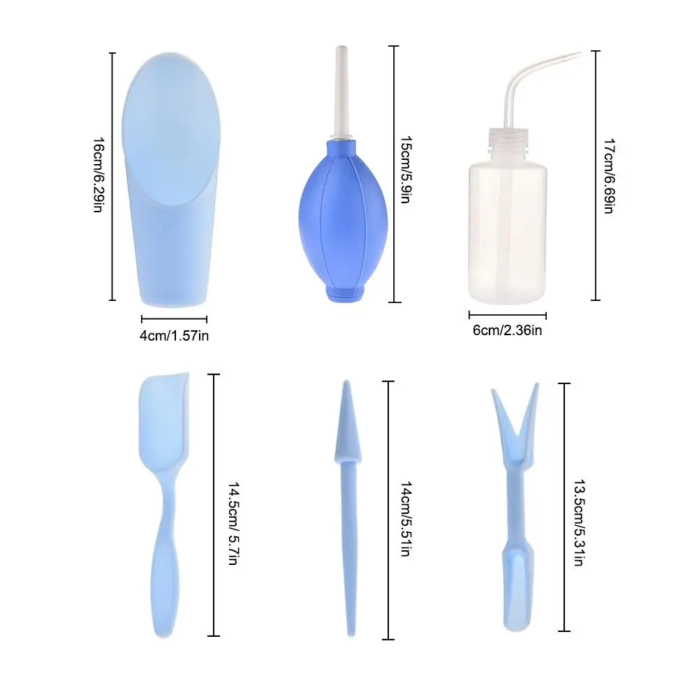 Новые садовые инструменты 6 шт., набор для посадки суккулентных растений, набор ручных садовых инструментов# EW