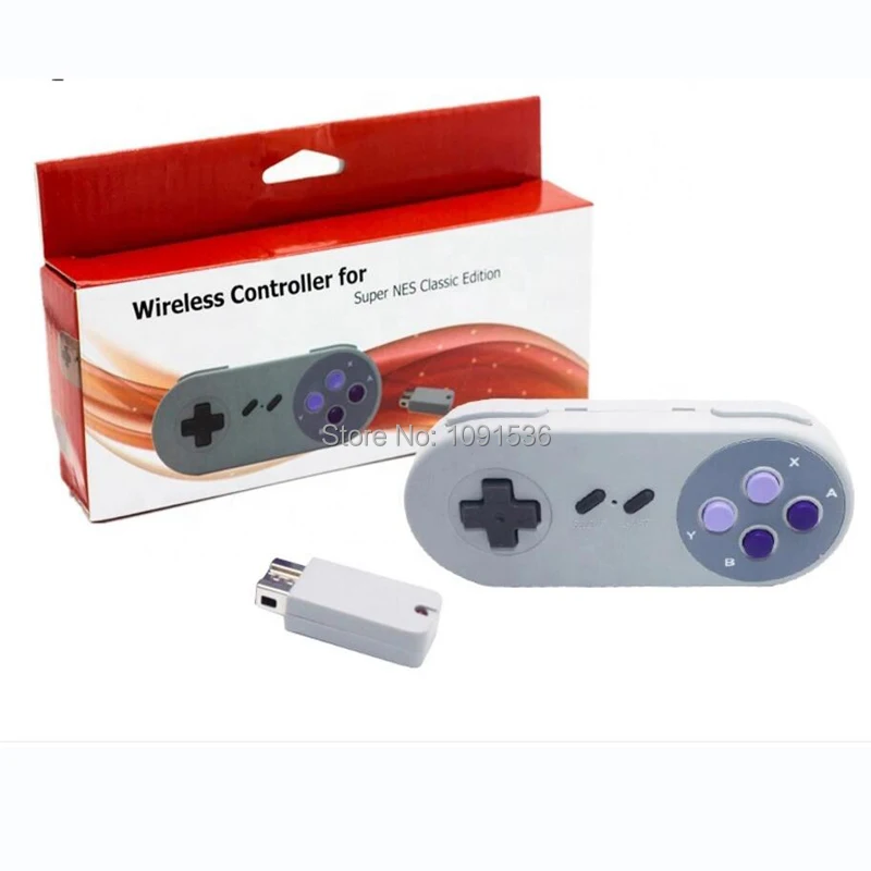 Беспроводной контроллер 2 4G SNES Classic mini super host игровой bluetooth контроллер|Запасные