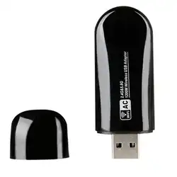 USB WiFi адаптер 1200 Мбит/с Высокая скорость телевизионные антенны PC Сетевой Карты Двойной 2,4 г 5 получить карты