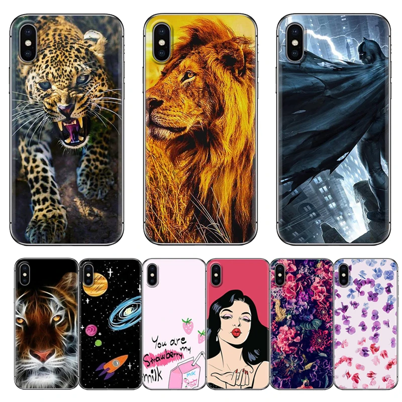 Soft Phone Case For Huawei P20 Lite/ Honor 8X/ Mate20 Pro/ Mate10 Lite Ins Style Fashionable Design Back Cover |